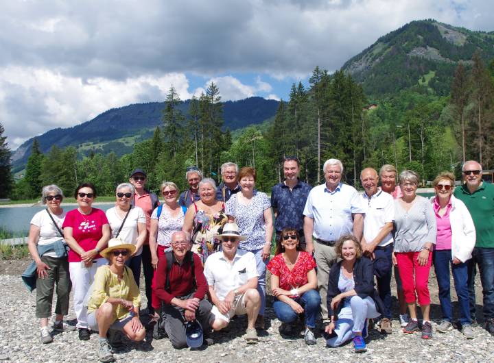 Séjour des Roscovites à Praz, 8-12 juin 2023 : visite du plan d'eau - Sylvie Bessy