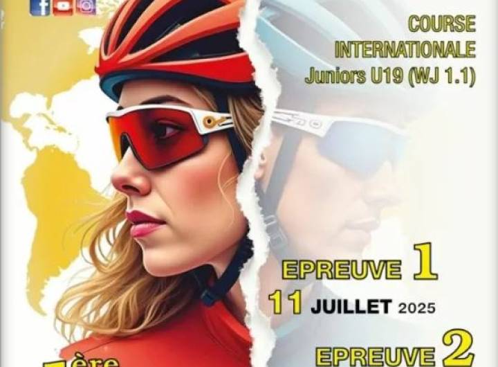 Affiche du Grand Prix du Valromey Tour Féminin des 11 et 13 juillet 2025