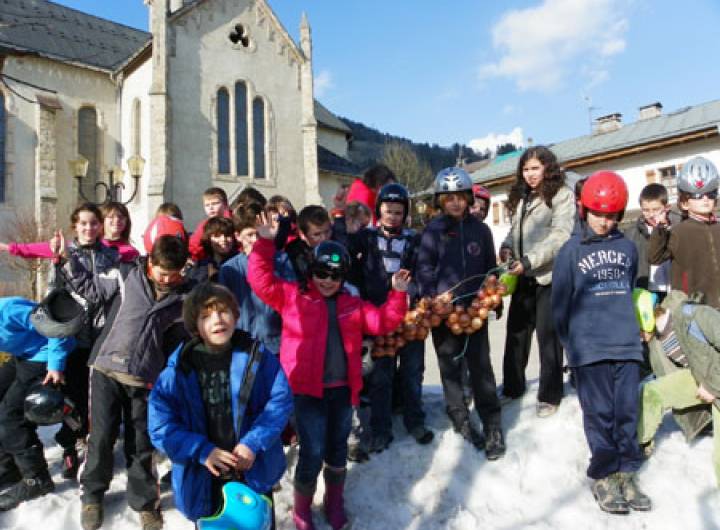 Classe de neige de Roscoff venue en mars 2012