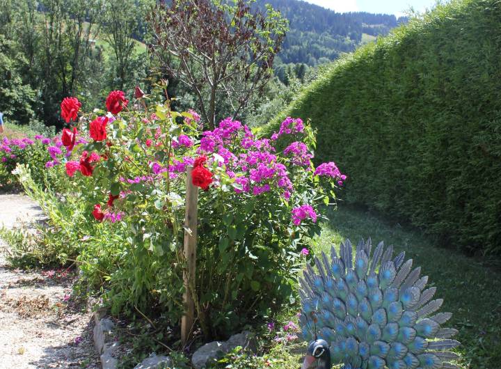 Concours des maisons fleuries 2023 : catégorie &quot;Chalet avec potager&quot; - Solange Cooke
