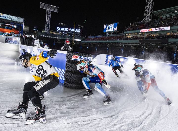 Compétition d’Ice Cross © Fédération française des sports de glace
