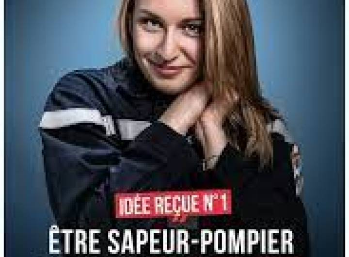 Affiche sur la recherche de sapeurs-pompiers volontaires
