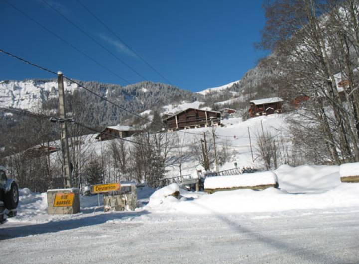 Nouvelle route de l'Arly ouverte le 17 décembre 2010