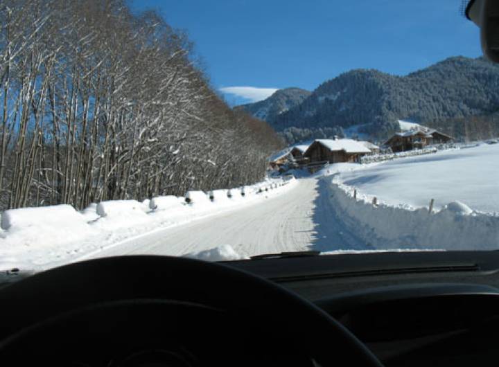 Nouvelle route de l'Arly ouverte le 17 décembre 2010