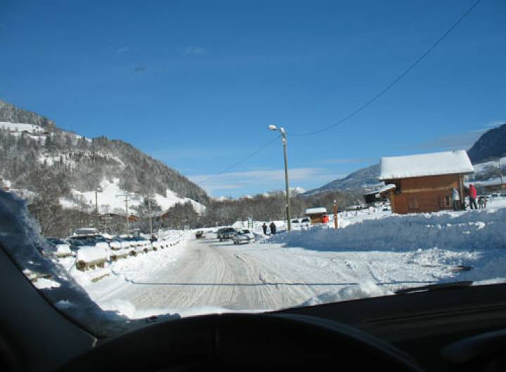 Nouvelle route de l'Arly ouverte le 17 décembre 2010