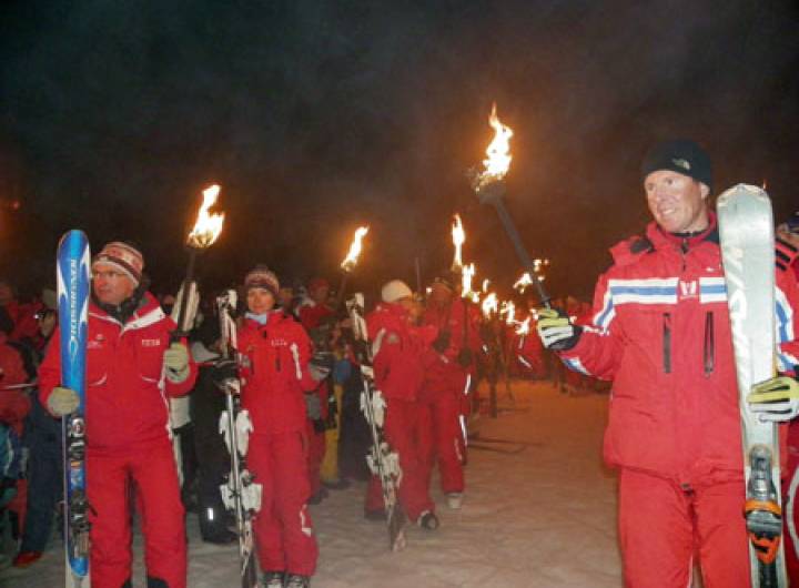 Accueil festif du vice-champion du monde, Yannick Buffet, le 3 mars 2011