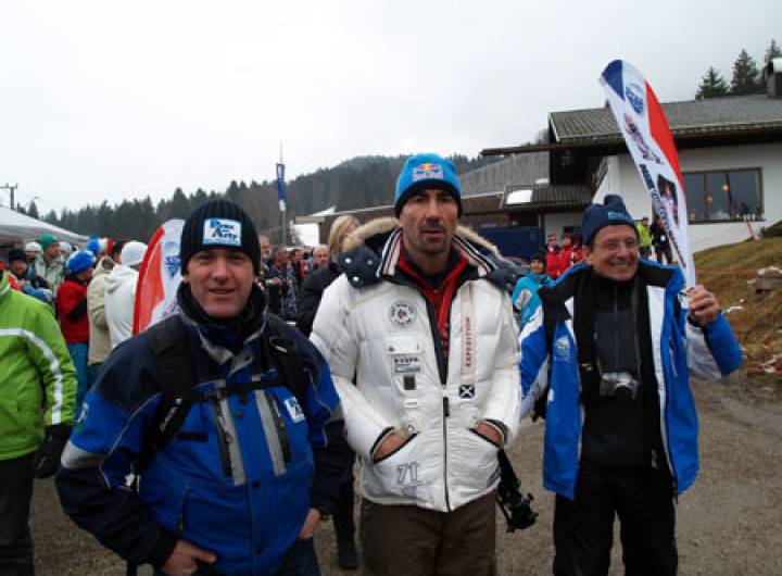 Fête du retour du champion du monde par équipe, Thomas Fanara, le 22 février 2011