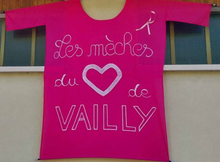 Octobre rose 2025 : Récolte de cheveux « Mèches de cœur » organisée à Vailly le 5 octobre