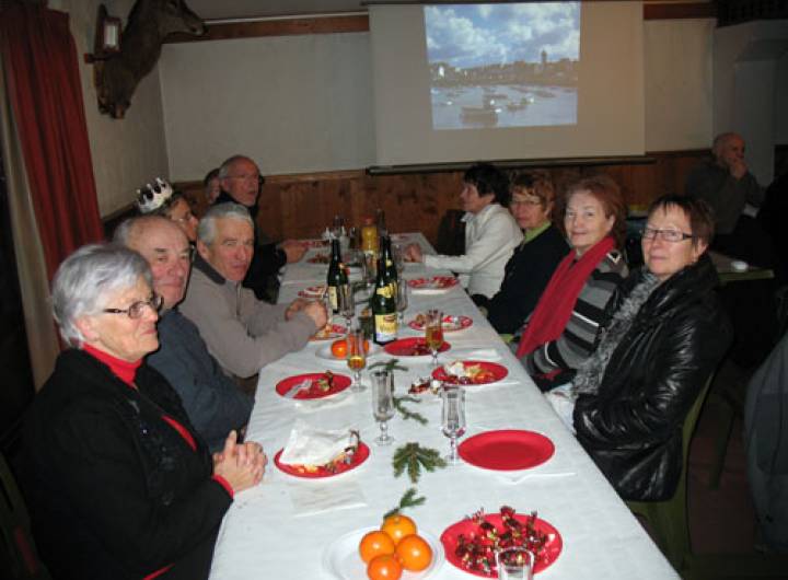 Galette des rois du Comité de Jumelage Praz-sur-Arly/Roscoff, le 23 janvier 2011