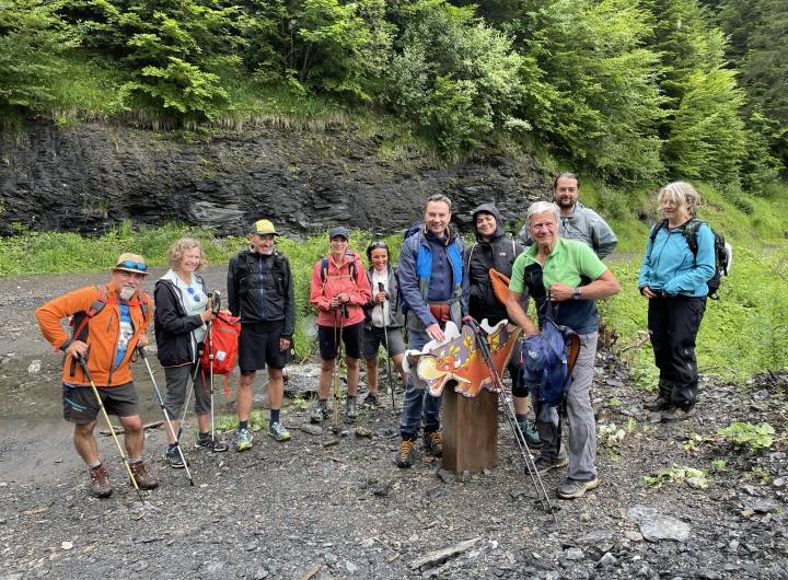 Inauguration du sentier « La Thonnaz ne sonne plus ! » en 2023 - Céline Combes