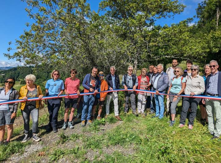Inauguration du sentier « La Thonnaz ne sonne plus ! » en 2023 - Marie-Anaïs Lien