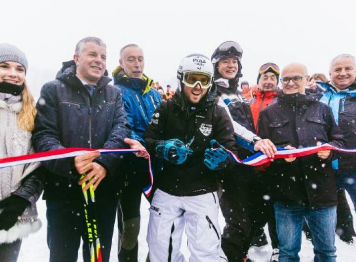 Inauguration de la piste Thomas Fanara