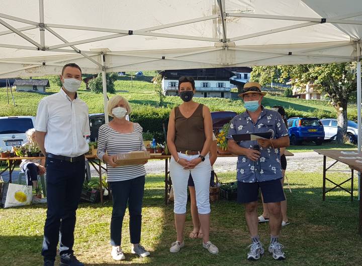 Remise des prix du Concours des Maisons Fleuries