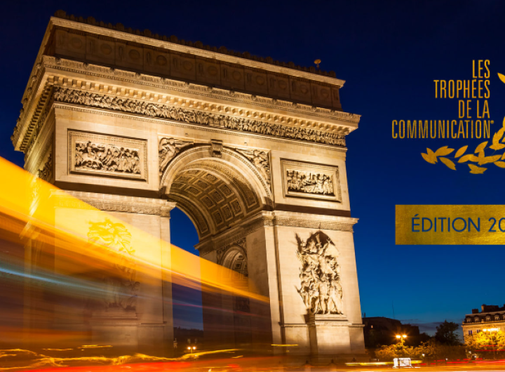 Concours des Trophées de la communication 2023. Remise des prix aux Salons Hoches de Paris