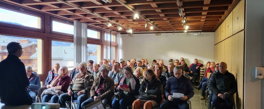 Réunion d'information sur le projet d'Association foncière pastorale, le 19 novembre 2022 - Pierre Bessy