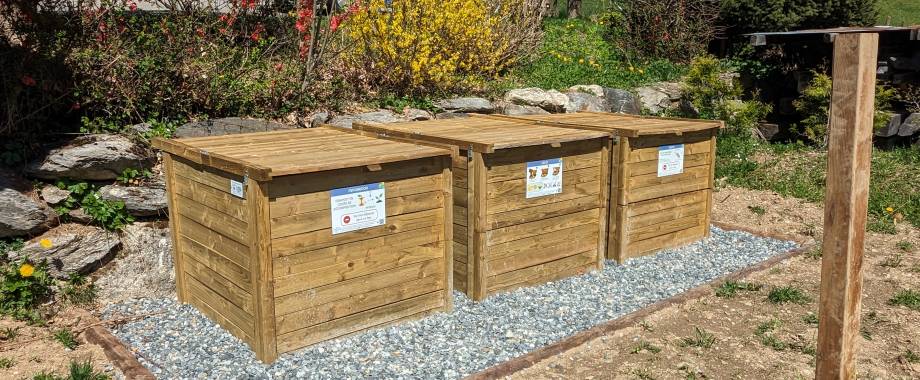 Site de compostage des Rafforts le 12 avril 2024, en attente d'ensemencement - Marie-Anaïs Lien