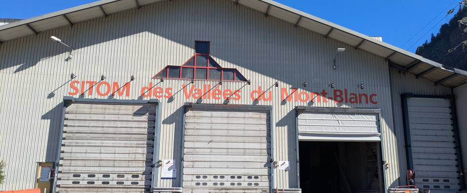 Centre de tri du Sitom situé à Passy - Marie-Anaïs Lien