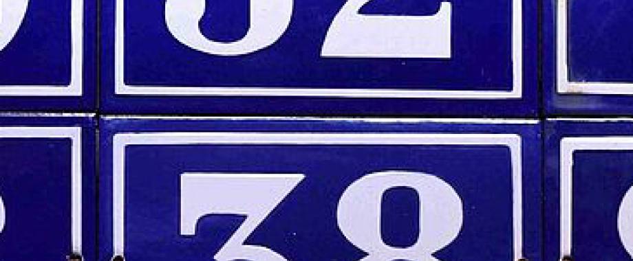 Numérotation de voirie