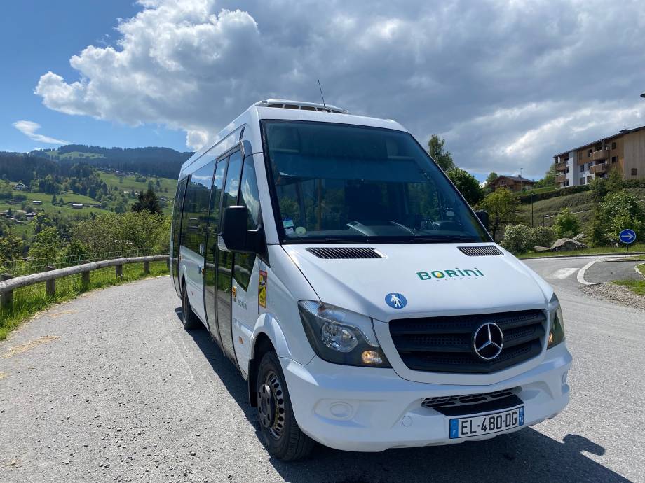 Navette gratuite estivale mise en place en 2023 - Borini Mont-Blanc