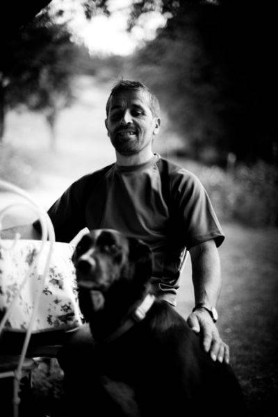 Agriculteur pralin François Grange le 28 août 2012 - David Malacrida