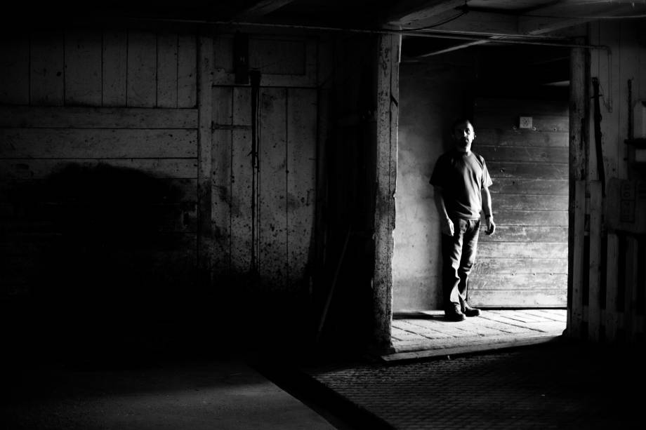 Agriculteur pralin François Grange le 28 août 2012 - David Malacrida