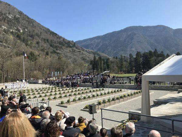 Commémoration de la bataille des Glières le 31 mars 2019 - Delphine Grosset-Bourbange/Yann Jaccaz