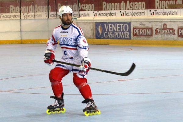 Julien Thomas lors de la finale des Championnats du Monde d'Italie, le 15 juin 2019