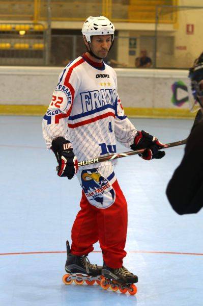 Richard Aimonetto lors de la finale des Championnats du Monde d'Italie, le 15 juin 2019