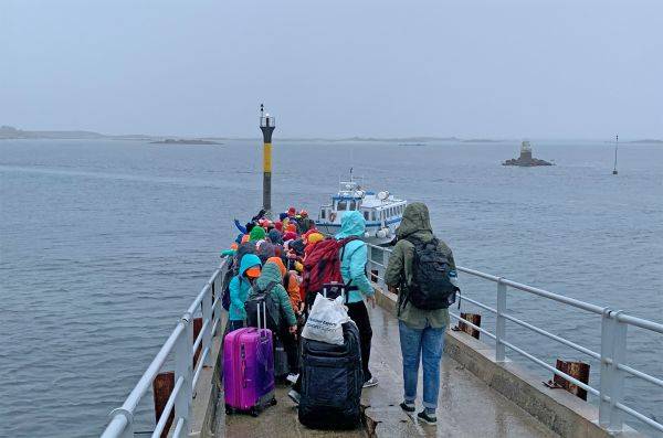 Les élèves pralins à Roscoff du 6 au 13 octobre 2019 - Solange Cooke