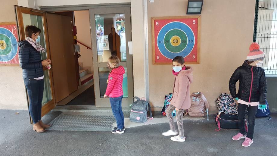 École des Éterlous en temps de confinement