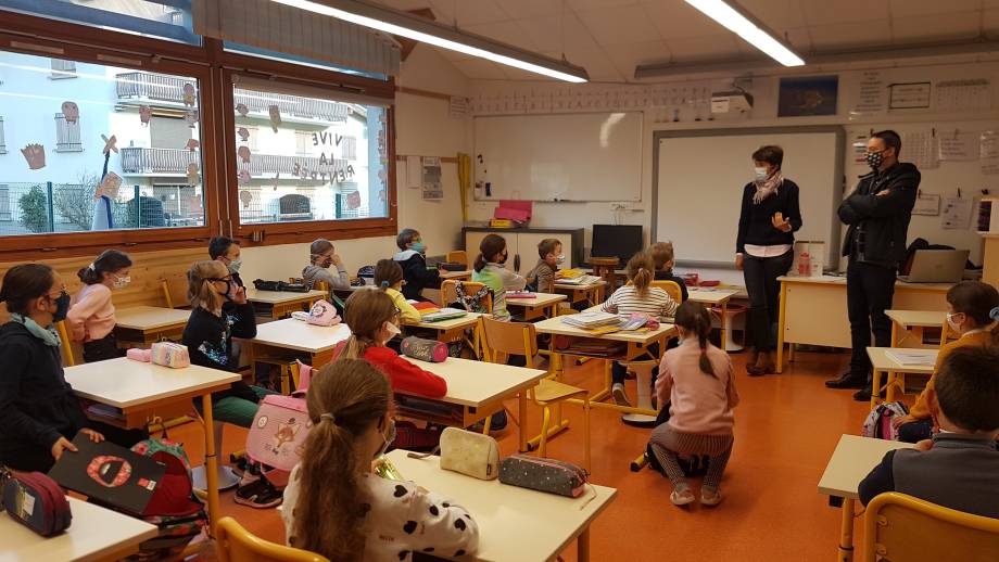 École des Éterlous en temps de confinement