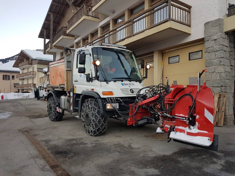 Nouvel engin : l'Unimog