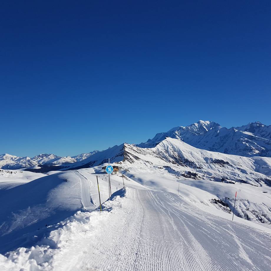 Domaine skiable du Val d'Arly le 15 janvier 2022 - Marie-Anaïs Lien