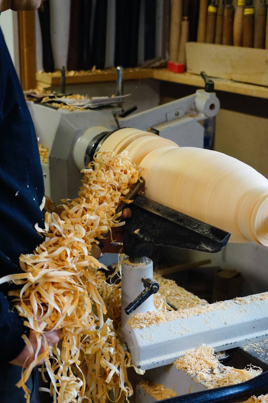 Pierre Mariotte tourneur sur bois pralin