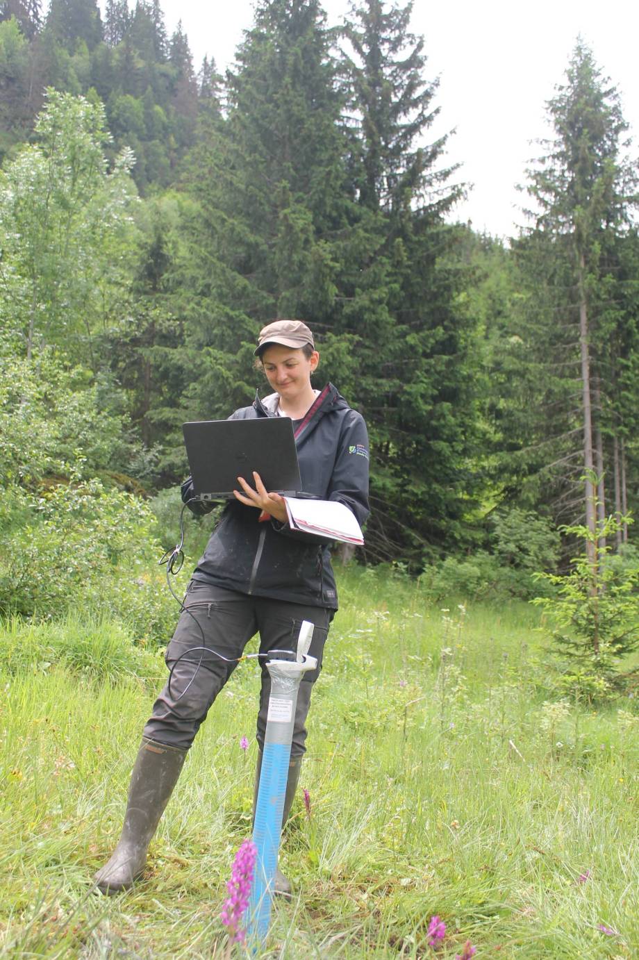 Zone humide des Évettes : lecture des données le 22 juin 2023 -  Pierre Bessy