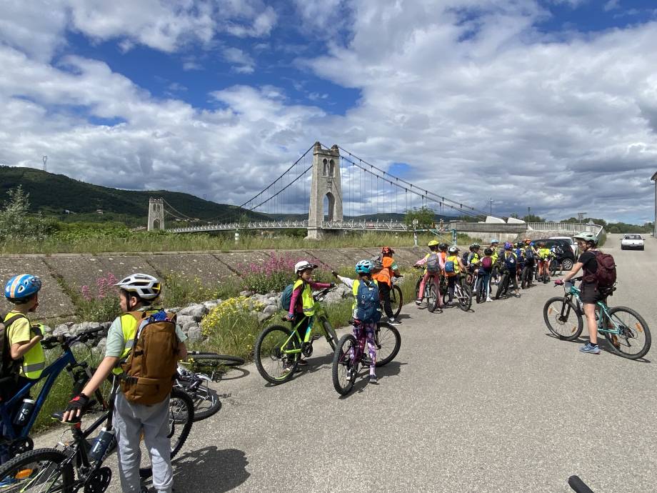 Voyage à vélo en Ardèche en mai 2024 - Sébastien Galavielle