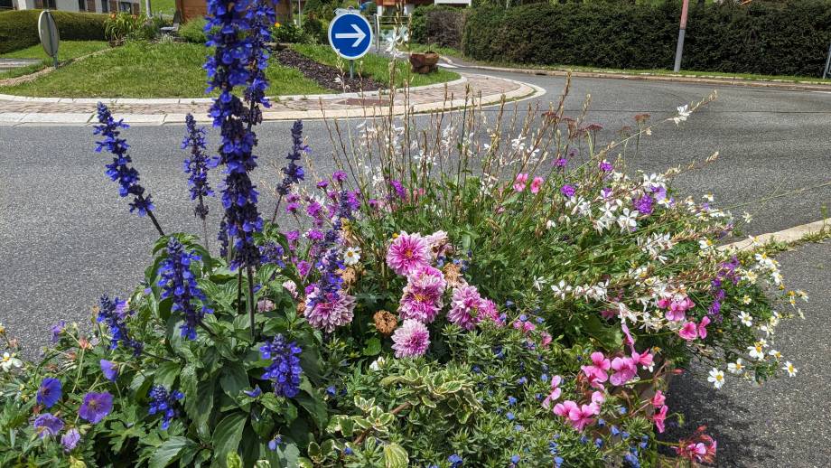 Fleurissement de Praz en 2024 © Marie-Anaïs Lien