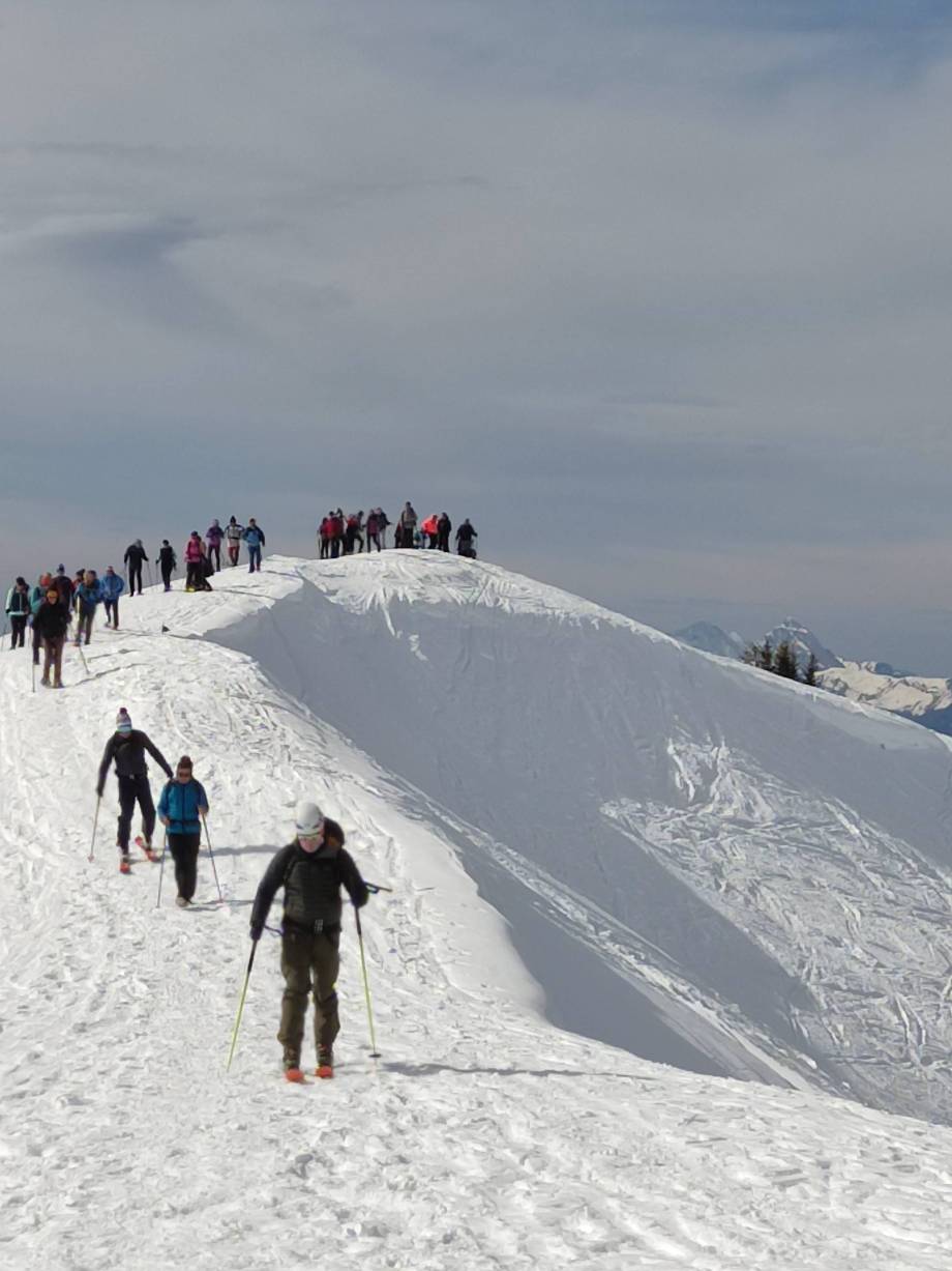 19e édition des Contrebandiers du Val d'Arly, organisée le 9 mars 2025 - Monique/Praz Montagne