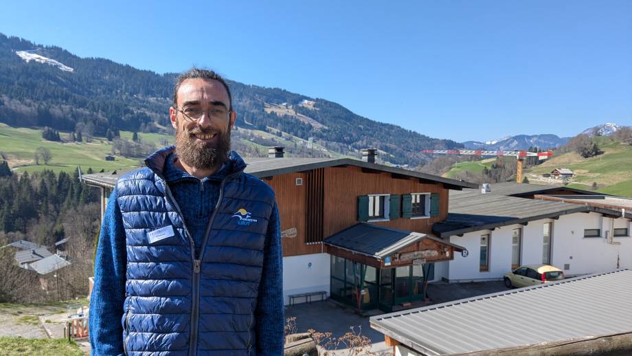 Erwan Collard, directeur des Essertets depuis début mars 2025 - Marie-Anaïs Lien