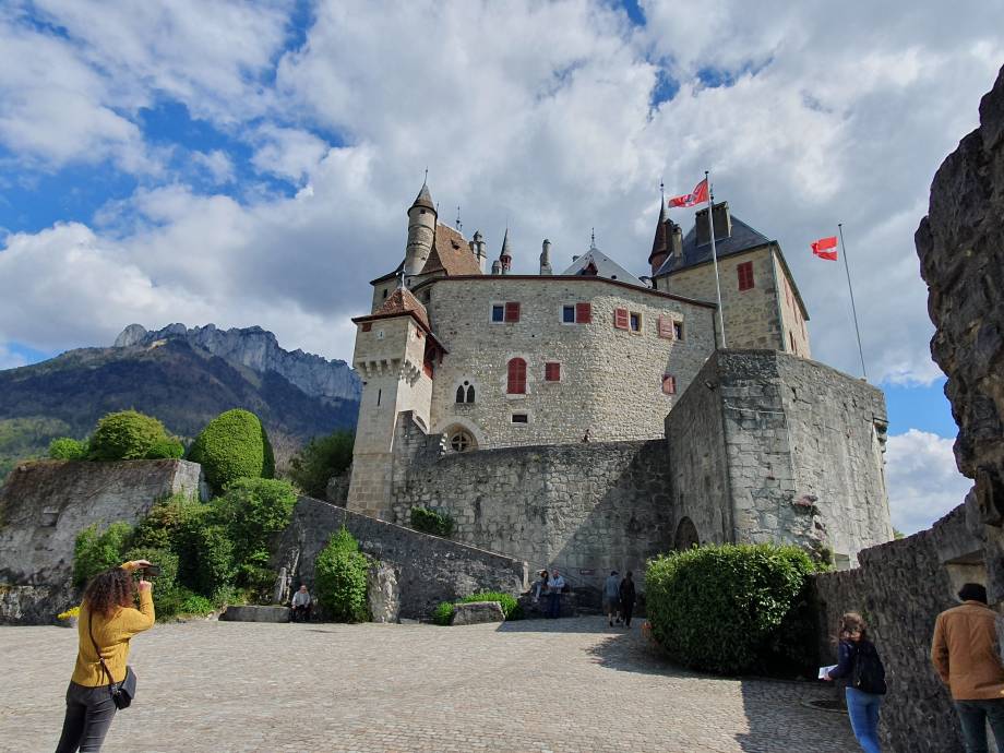 Attention les yeux… voici le Château de Menthon-Saint-Bernard ! - Maryse Briffaz