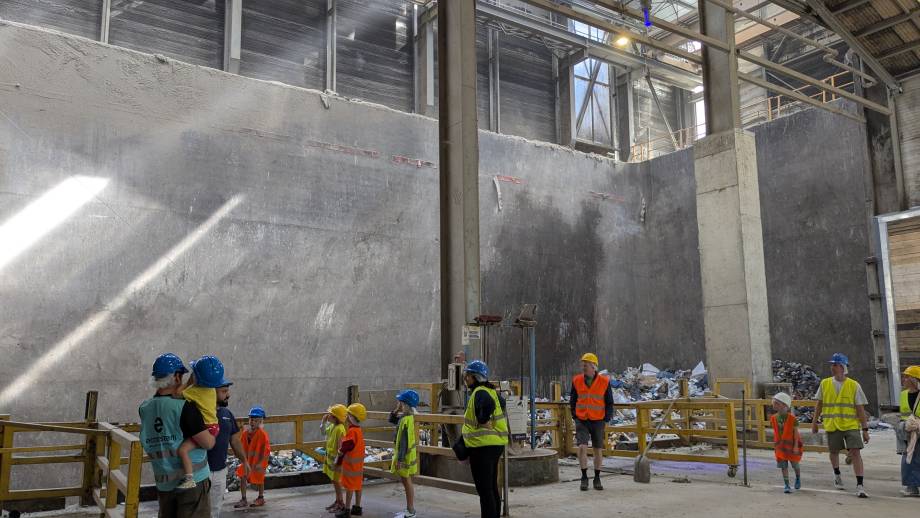 Centre de tri du Sitom situé à Passy - Marie-Anaïs Lien