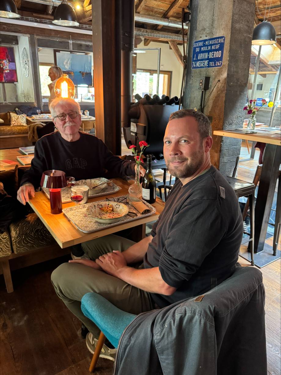 L'amoureux des mots Jean-Pierre Demesle et Jocelyn Clévy au Moulin neuf - Marie-Anaïs Lien