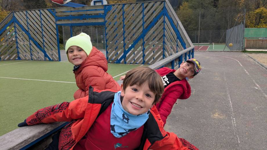 Le plaisir de retrouver ses copains © Marie-Anaïs Lien