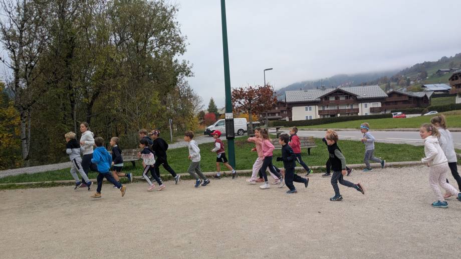 Avant le cross, l’échauffement - Marie-Anaïs Lien