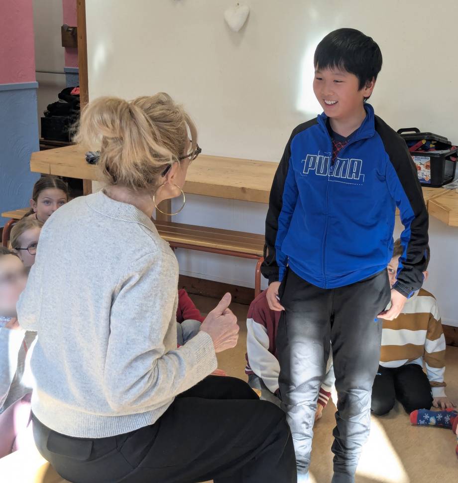 6e séance de théâtre sur 10 avec Barbara Banos le 26/02/2026 - créneau des CE1/CM1 - Marie-Anaïs Lien