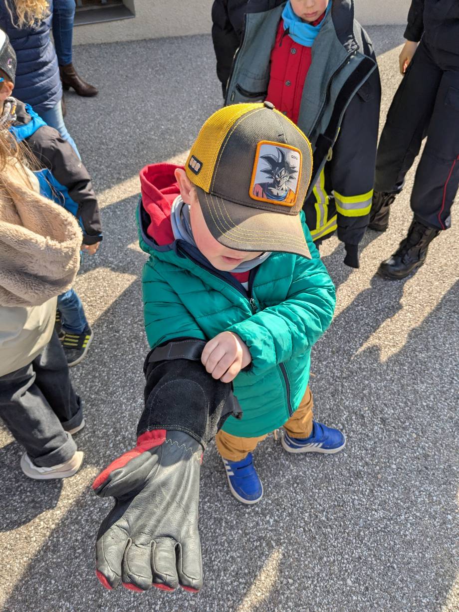 Intervention des pompiers à l'école maternelle Saint-Joseph de Praz-sur-Arly le 24/03/2026 - Marie-Anaïs Lien