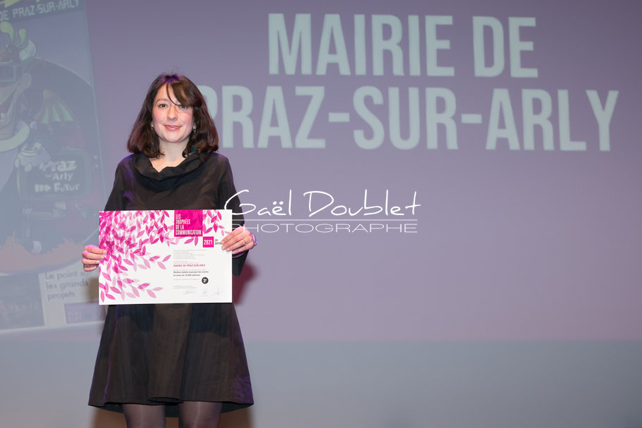 Remise des prix du Trophée de la Communication le 26 novembre 2021
