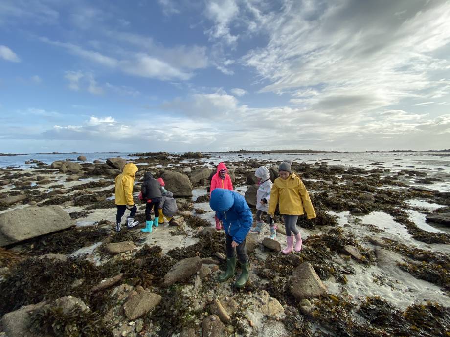 Classe de mer des jeunes élèves Pralins à Roscoff - ?