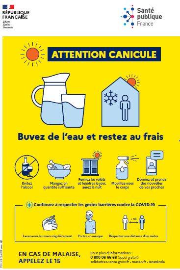 Attention canicule : conseils à suivre