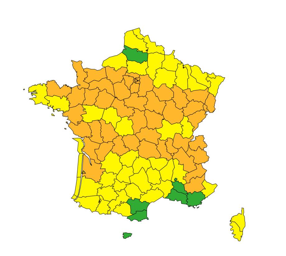 carte alerte vent 21 novembre 24